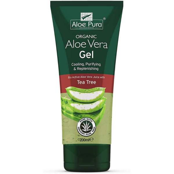 Optima Aloe Vera Gel + Tea Tree Oil 200ml - Organic